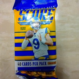2022 Score Football Cards Pack
